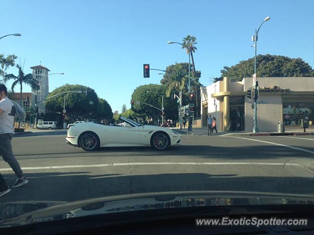 Ferrari California spotted in Beverly Hills, California