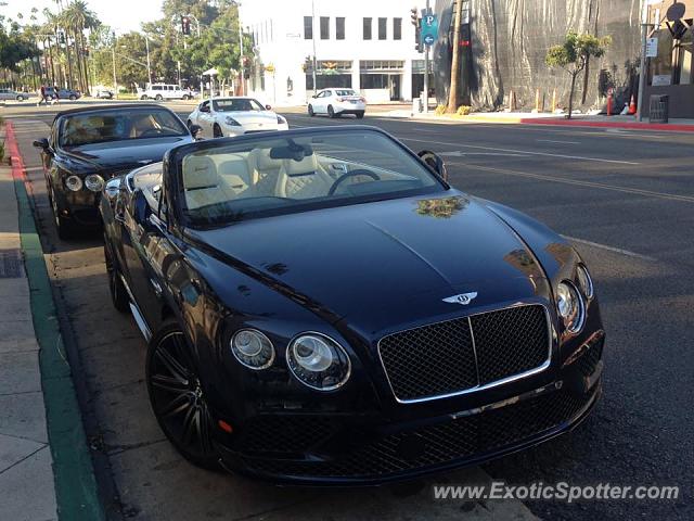 Bentley Continental spotted in Beverly Hills, California