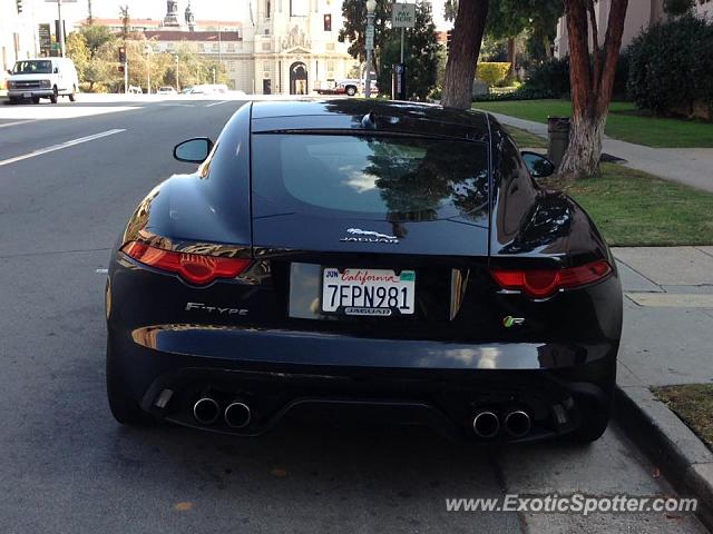 Jaguar F-Type spotted in Pasadena, California