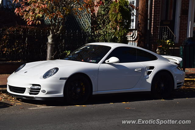 Porsche 911 Turbo spotted in New Hope, Pennsylvania