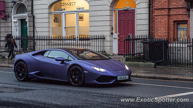 Lamborghini Huracan spotted in Dublin, Ireland