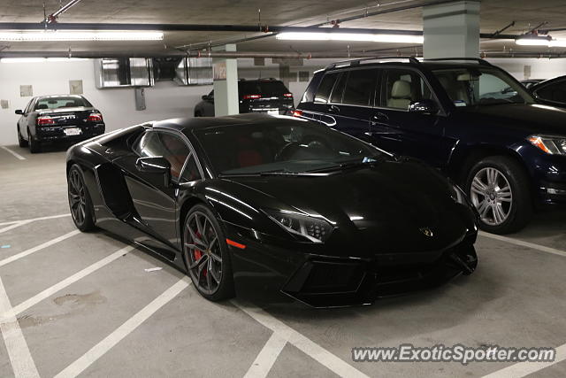 Lamborghini Aventador spotted in Santa ANA, California