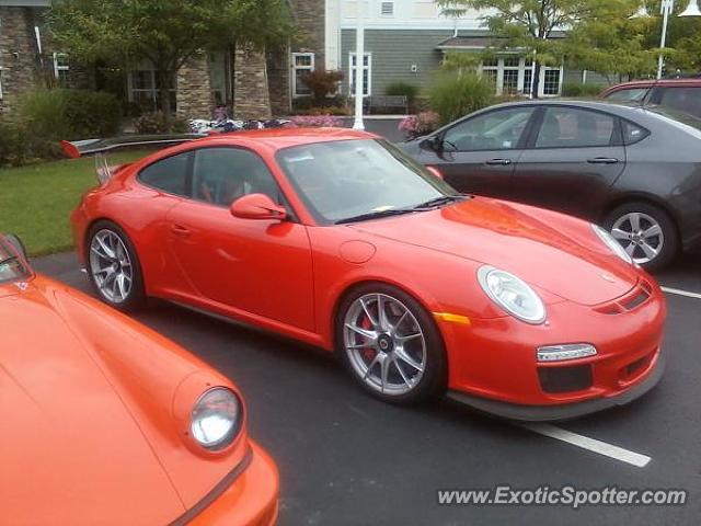 Porsche 911 GT3 spotted in Watkins Glen, New York