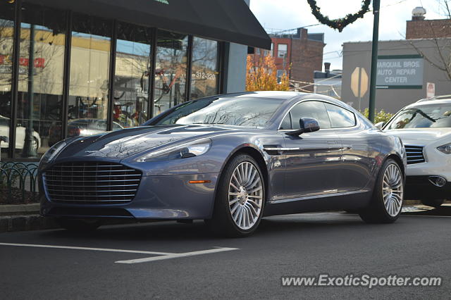 Aston Martin Rapide spotted in Summit, New Jersey