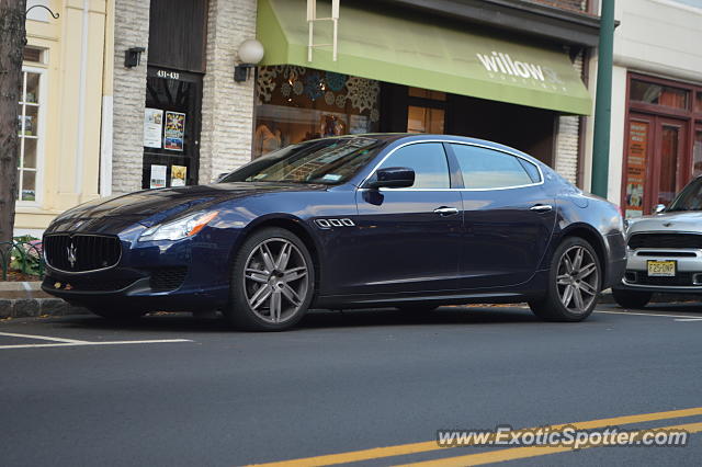 Maserati Quattroporte spotted in Summit, New Jersey