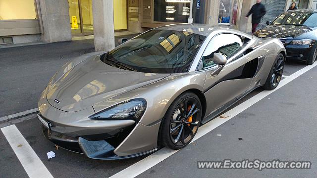 Mclaren 570S spotted in Zurich, Switzerland