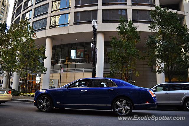 Bentley Mulsanne spotted in Chicago, Illinois