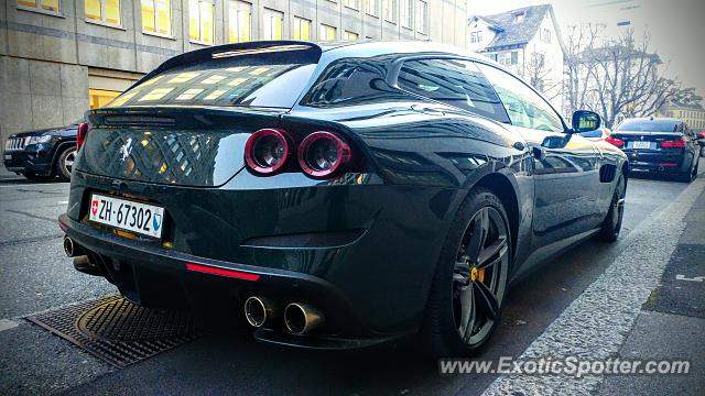 Ferrari GTC4Lusso spotted in Zurich, Switzerland