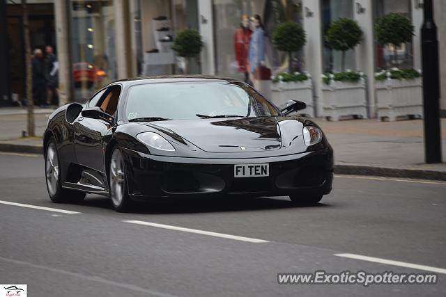 Ferrari F430 spotted in London, United Kingdom