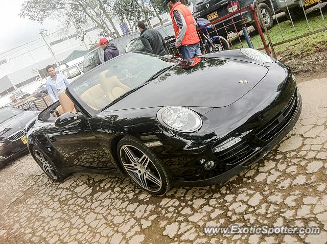 Porsche 911 Turbo spotted in Tocancipa, Colombia