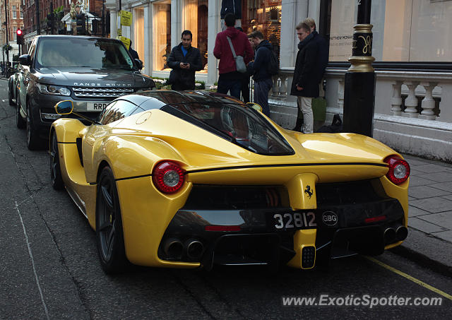 Ferrari LaFerrari spotted in London, United Kingdom