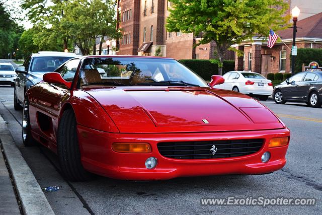 Ferrari F355 spotted in Downers Grove, Illinois