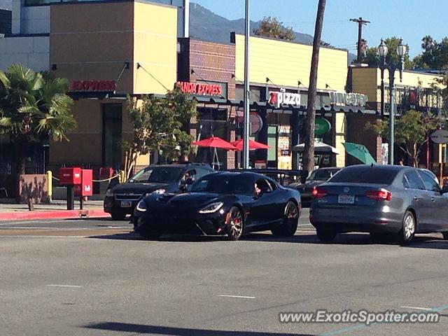Dodge Viper spotted in Pasadena, California