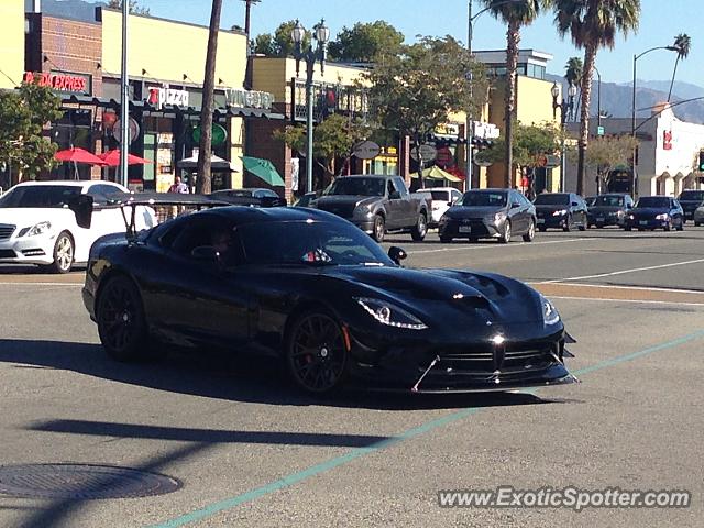 Dodge Viper spotted in Pasadena, California