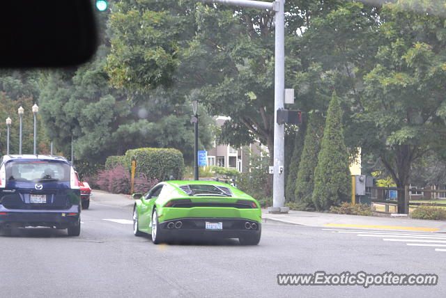 Lamborghini Huracan spotted in Overlake, Washington