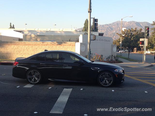 BMW M5 spotted in Pasadena, California