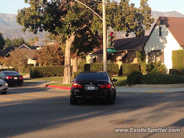 BMW M5 spotted in Pasadena, California