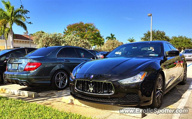 Maserati Ghibli spotted in Jupiter, Florida