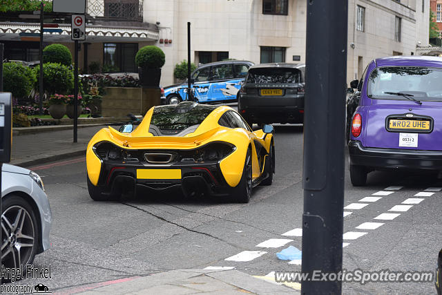 Mclaren P1 spotted in London, United Kingdom