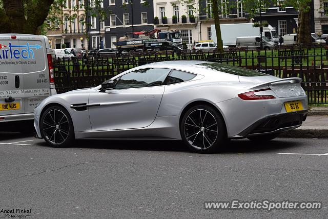 Aston Martin Vanquish spotted in London, United Kingdom