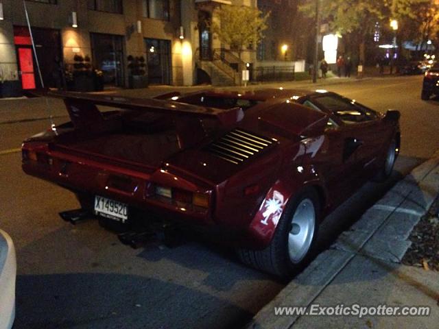 Lamborghini Countach spotted in Montreal, Canada