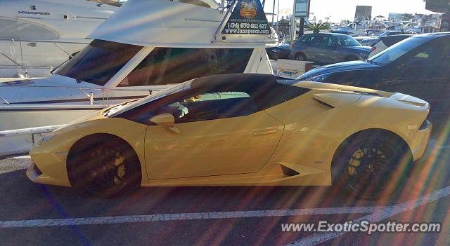 Lamborghini Aventador spotted in Marbella, Spain