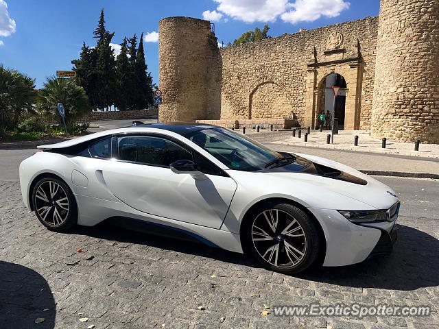 BMW I8 spotted in Ronda, Spain