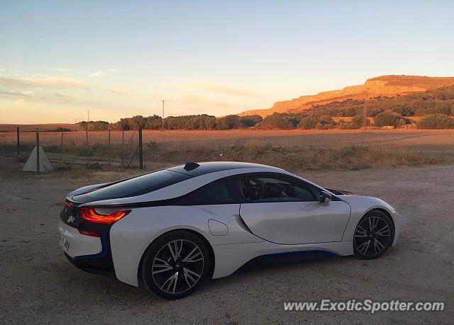 BMW I8 spotted in Arcos, Spain