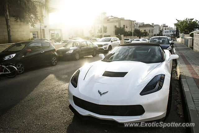 Chevrolet Corvette Z06 spotted in Tel Aviv, Israel