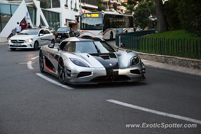 Koenigsegg One:1 spotted in Monte Carlo, Monaco