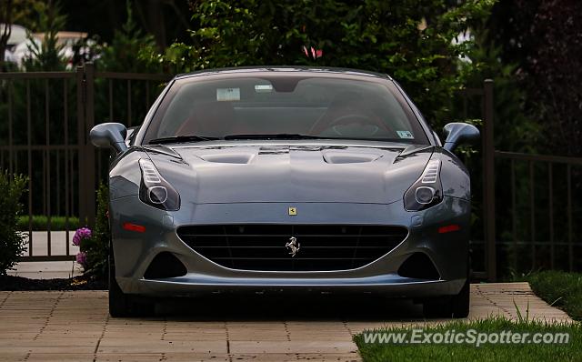 Ferrari California spotted in Long Branch, New Jersey