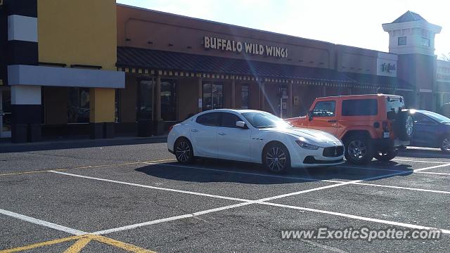 Maserati Ghibli spotted in Brick, New Jersey