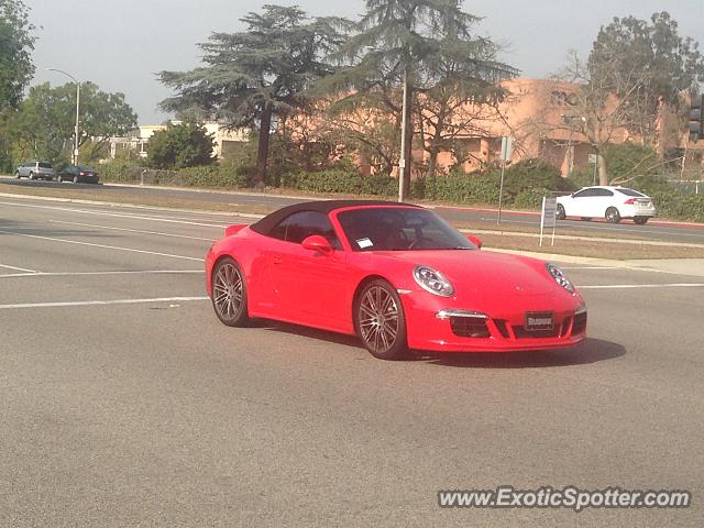 Porsche 911 spotted in Arcadia, California