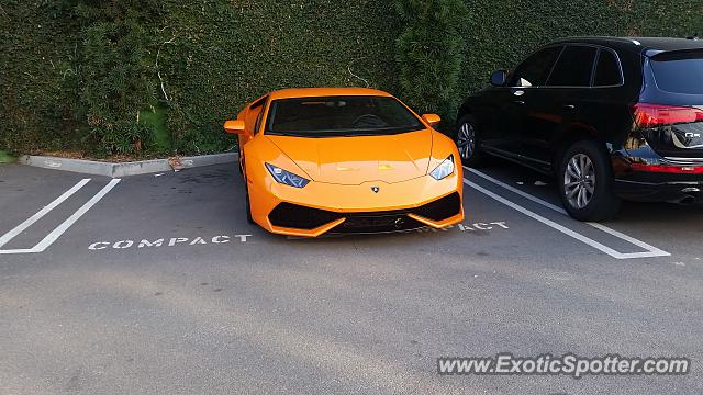 Lamborghini Huracan spotted in Sherman Oaks, California