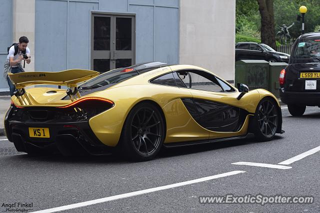 Mclaren P1 spotted in London, United Kingdom
