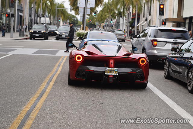 Ferrari LaFerrari spotted in Beverly Hills, California