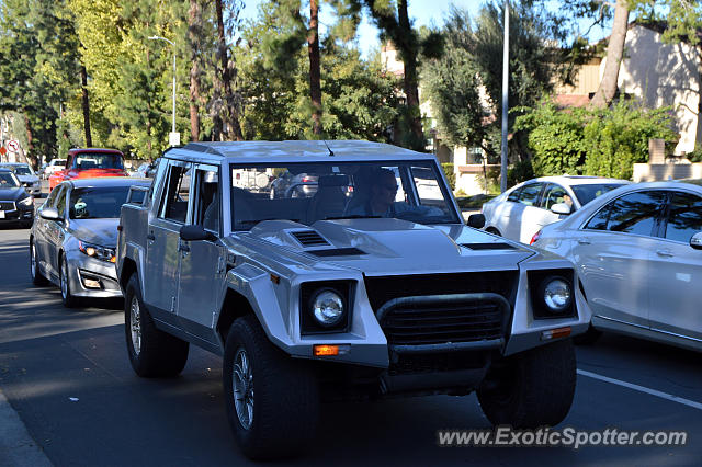 Lamborghini LM002 spotted in Canoga Park, California