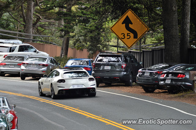 Ferrari GTC4Lusso spotted in Carmel, California