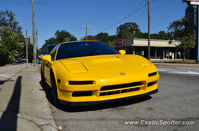 Acura NSX spotted in Raleigh, North Carolina