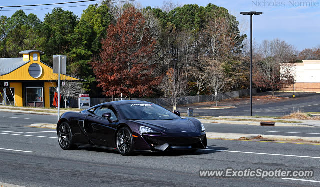 Mclaren 570S spotted in Charlotte, North Carolina