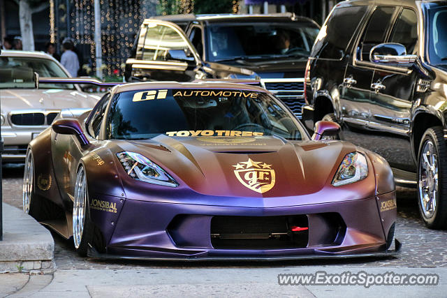 Chevrolet Corvette Z06 spotted in Beverly Hills, California