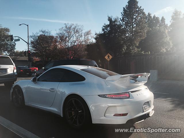 Porsche 911 GT3 spotted in San Jose, California