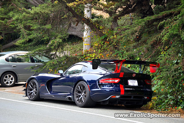 Dodge Viper spotted in Carmel, California