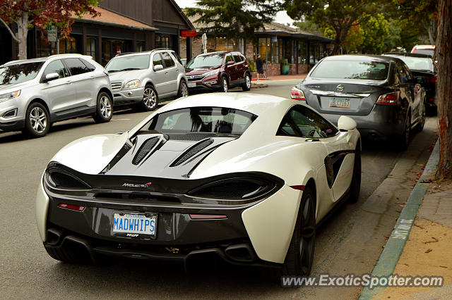 Mclaren 570S spotted in Carmel, California