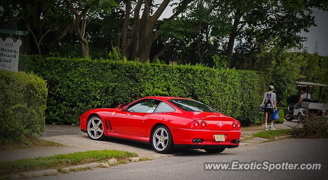 Ferrari 575M spotted in Long Branch, New Jersey