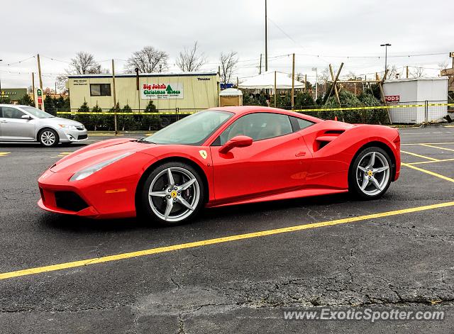 Ferrari 488 GTB spotted in Cumming, Georgia