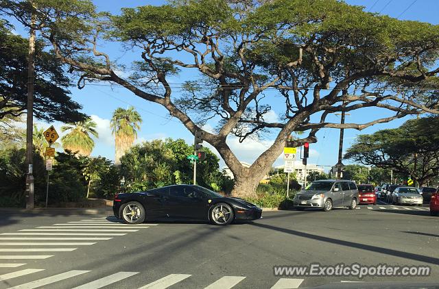 Ferrari 488 GTB spotted in Honolulu, Hawaii