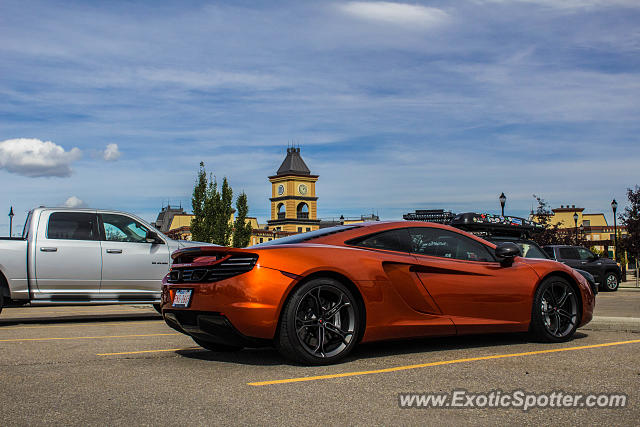 Mclaren MP4-12C spotted in Calgary, Canada