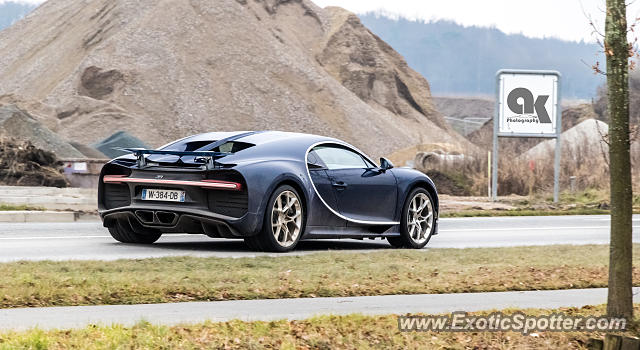 Bugatti Chiron spotted in Vorsfelde, Germany