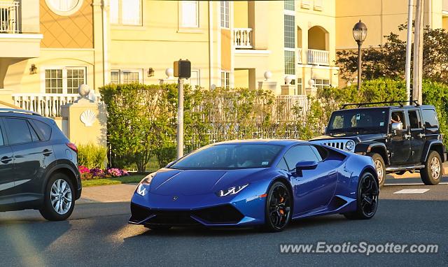 Lamborghini Huracan spotted in Long Branch, New Jersey